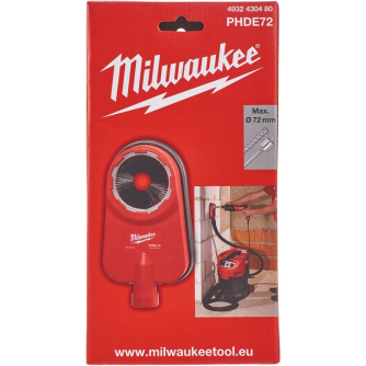 Купить Насадка пылеудаления Milwaukee PHDE72 для буров и коронок 72мм   4932430480 фото №2