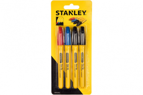 Купить Набор маркеров STANLEY FATMAX 4шт. разноцветный     STHT81391-0 фото №2