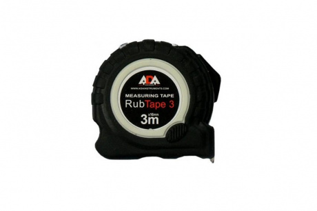 Купить Рулетка ударопрочная ADA RubTape 3 с полимерным покрытием ленты 3м фото №1