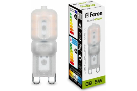 Купить Лампа LED LB-430  5Вт G9 4000К Feron 25637 фото №1