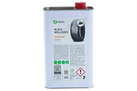 Купить Чернитель-полироль шин GRASS "BLACK BRILLIANCE" Silicone  1кг   125100 фото №2