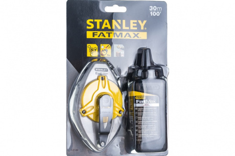 Купить Шнур разметочный STANLEY в корпусе "FATMAX XL" + порошок     0-47-488 фото №3