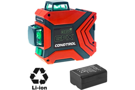 Купить Лазерный уровень CONDTROL GFX360-2   1-2-229 фото №5