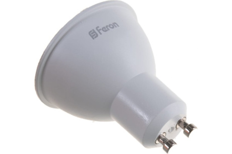 Купить Лампа светодиодная FERON LB-26 7W 230V GU10 MR16 6400K 560lm 50*52mm фото №3