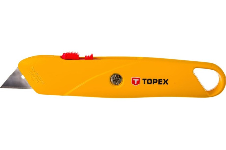 Купить TOPEX Нож технический 19 мм  трапеция  метал.  17B140 фото №2