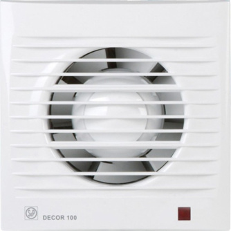 Купить Вытяжной вентилятор Soler&Palau 100C обратный клапан  DECOR SP D100C фото №1