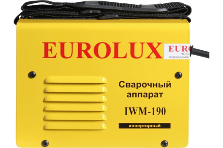 Купить Сварочный аппарат инверторный Eurolux IWM190 65/27 фото №5