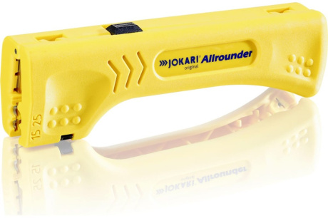Купить Jokari Инструмент для снятия изоляции Allrounder для плоских и круглых кабелей фото №1