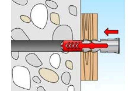 Купить Дюбель универсальный DUOPOWER 10x80  FISCHER фото №10
