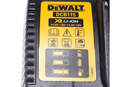 Купить Зарядное устройство DeWALT DCB115 Li-Ion 10 8V-18V фото №5