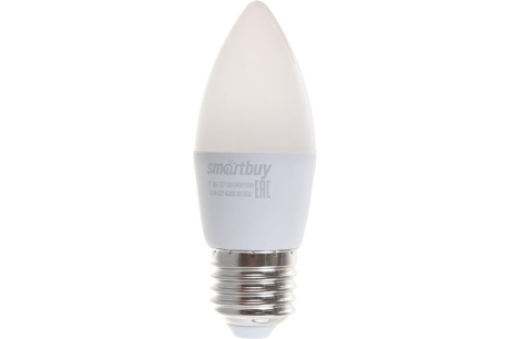 Купить Лампа светодиодная Smartbuy  свеча  С37  Е27  9 5 Вт  4000К фото №5