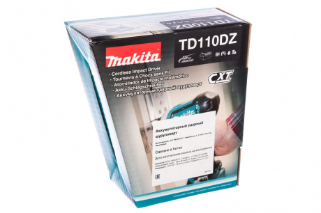 Купить Шуруповерт аккумуляторный Makita TD 110 DZ фото №6