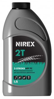 Купить Масло NIREX 2-х тактное полусинтетика API TC 1 л     NRX-32290 фото №1