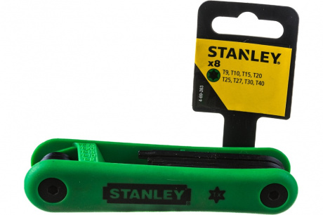 Купить Набор STANLEY из 8-ми торцевых складных ключей "TORX"     4-69-263 фото №1