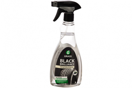 Купить Чернитель-полироль шин GRASS "BLACK BRILLIANCE" Silicone  0,5л   125105 фото №2