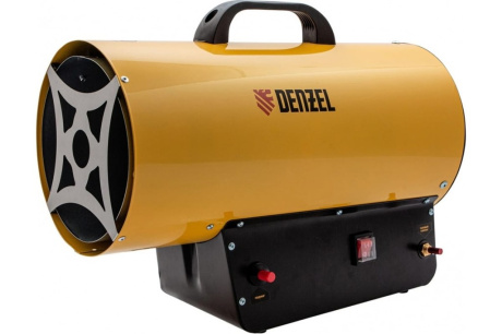 Купить Газовая тепловая пушка GHG-30  30 кВт  900 м3/ч  пропан-бутан Denzel 96479 фото №1