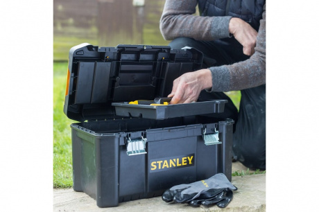 Купить Ящик для инструмента STANLEY Essential toolbox 19" металл.замок   STST1-75521 фото №7