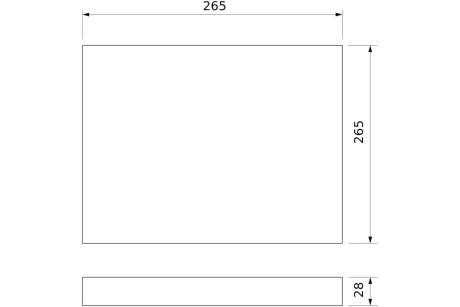 Купить Светильник накл квадрат  DLS034 24W 4200К  ELEKTROSTANDARD фото №2