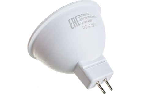 Купить Лампа светодиодная EUROLUX MR16 7W GU5.3 4000K 560lm LL-E-MR16-7W-230-4K-GU5.3 фото №4