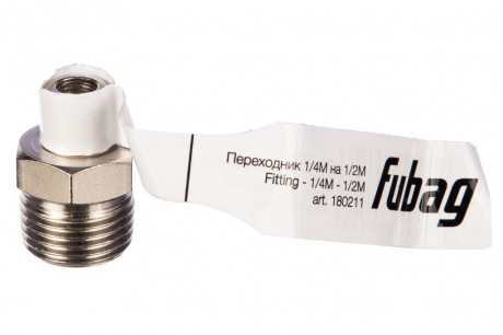 Купить Разъемное соединение Fubag переходник 1/4"М на 1/2"M   (180211 B) фото №2