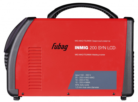Купить Сварочный аппарат Fubag INMIG 200 SYN LCD+ горелка FB 250_3 м (38443) фото №3