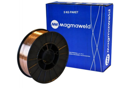 Купить Сварочная проволока омеднённая MG 2  D200 RND  Magmaweld 0.8 mm   фасовка 5 кг MG 2 0 8мм по 5кг фото №2