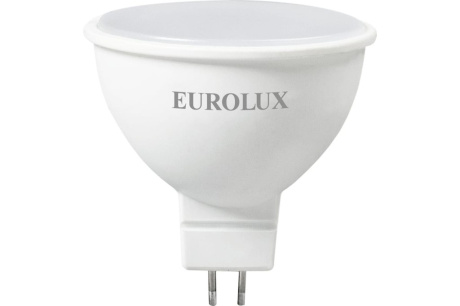 Купить Лампа светодиодная EUROLUX MR16 7W GU5.3 4000K 560lm LL-E-MR16-7W-230-4K-GU5.3 фото №1