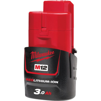 Купить Аккумуляторная батарея Milwaukee M12 B3  3Ач Li-Ion   4932451388 фото №2