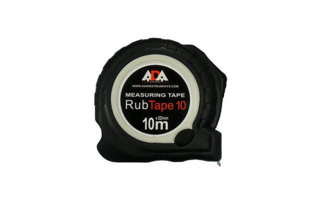Купить Рулетка ударопрочная ADA RubTape 10 с полимерным покрытием ленты 10м фото №1