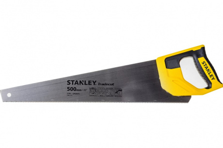 Купить Ножовка STANLEY TRADECUT по дереву с закаленным зубом 11х500мм     STHT20351-1 фото №4