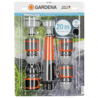 Купить Тележка Gardena AquaRoll S со шлангом + комплект для полива     18502-50.000.00 фото №3