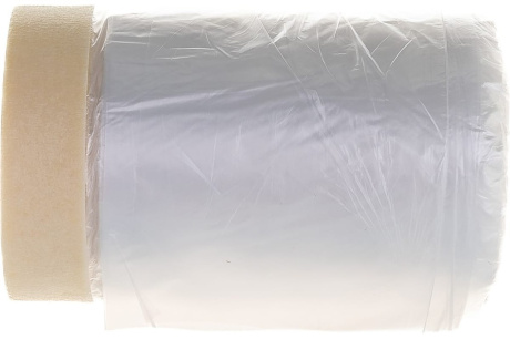 Купить Пленка защитная с клейкой лентой  прозрачная  HDPE  рулон 0 55х25м  8мкм  09-0-005  09-0-005 фото №6