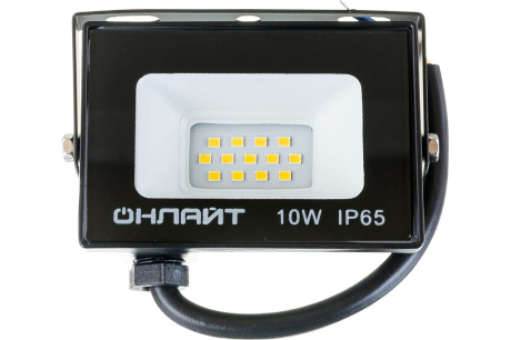 Купить Прожектор светодиод. 10W "Онлайт" OFL-10-4K-BL-IP65-LED  71656 фото №1