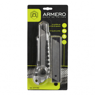 Купить Нож ARMERO лезвие 18мм стальной     A511/183 фото №2