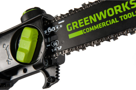 Купить Высоторез GREENWORKS 82 V аккумуляторный   1400307 фото №4