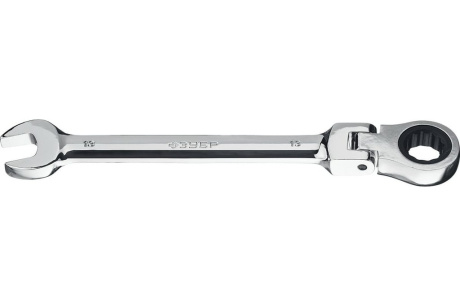 Купить Комбинированный гаечный ключ трещоточный шарнирный 13 мм  ЗУБР фото №1