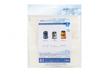 Купить Мешки OZONE AIR Paper P-309/5 для пылесоса (5шт) фото №5