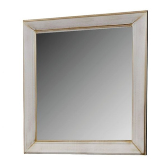 Купить Зеркало Mirsant Версаль Premium 85 белое золото  Ясень фото №1