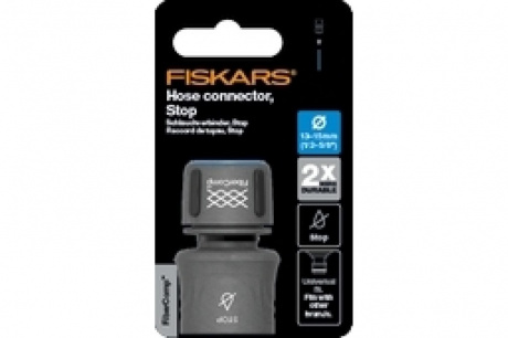 Купить Коннектор для шланга Fiskars FiberComp 1/2"-5/8" с автостопом   1054789 фото №4