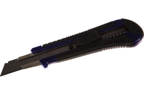 Купить Нож технический пластиковый обрезиненный 18 мм MOS 10197М 10197М фото №1