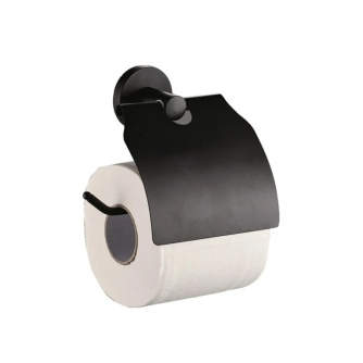 Купить Держатель для туалетной бумаги Haiba HB8703  цвет чёрный фото №1