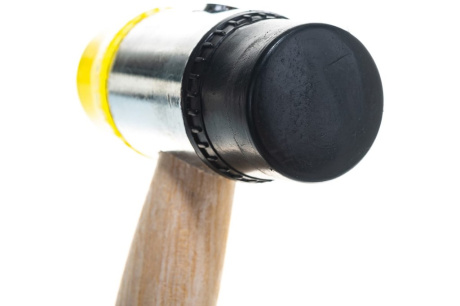 Купить Молоток-киянка сборочный пластиковый  деревянная ручка 35 мм 45535 фото №5