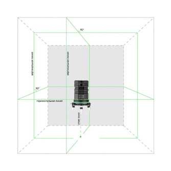 Купить Лазерный уровень ADA 6D Servoliner GREEN   А00622 фото №2