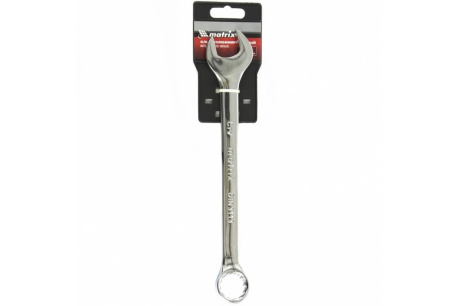 Купить Ключ комбинированный 21мм CRV полированный хром MATRIX 15165 фото №1