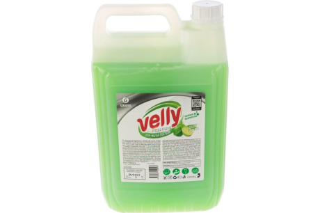 Купить Средство для мытья посуды GRASS "Velly Premium" лайм и мята 5кг концентрированное 125425 фото №3