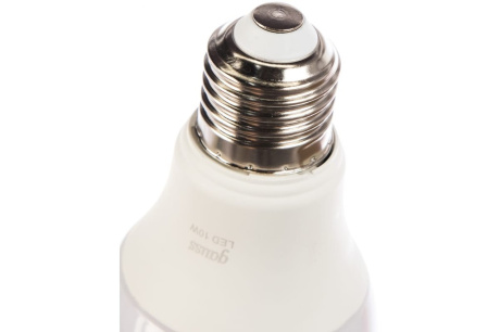Купить Лампа светодиодная GAUSS диммируемая А60 220V 10W Е27 4100K 920lm 102502210-S фото №2