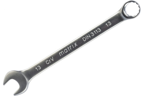 Купить Набор ключей комбинированных Matrix 6-22 мм  12 шт  CrV 15412 фото №2