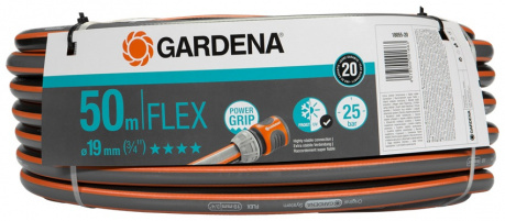 Купить Шланг Gardena Flex 9x9 3/4" 50 м     18055-20.000.00 фото №1