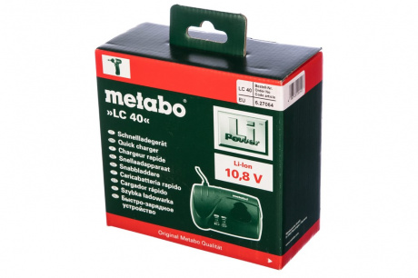 Купить Зарядное устройство Metabo LC 40 10,8 V   627064000 фото №4