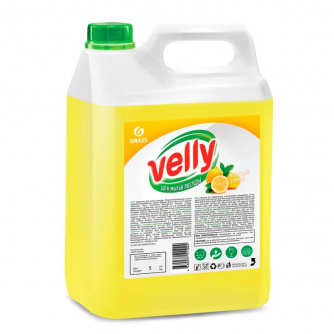 Купить Средство для мытья посуды GRASS "VELLY" лимон 5л   360501/125428 фото №1